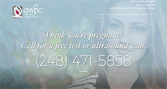 Desktop Screenshot of answers4pregnancy.com